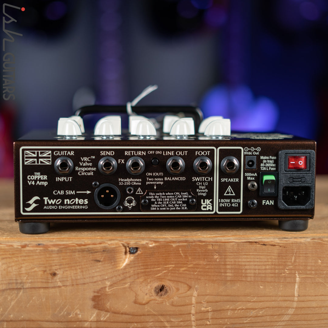 Victory V4 The Copper 180W Guitar Amp Pedal Demo