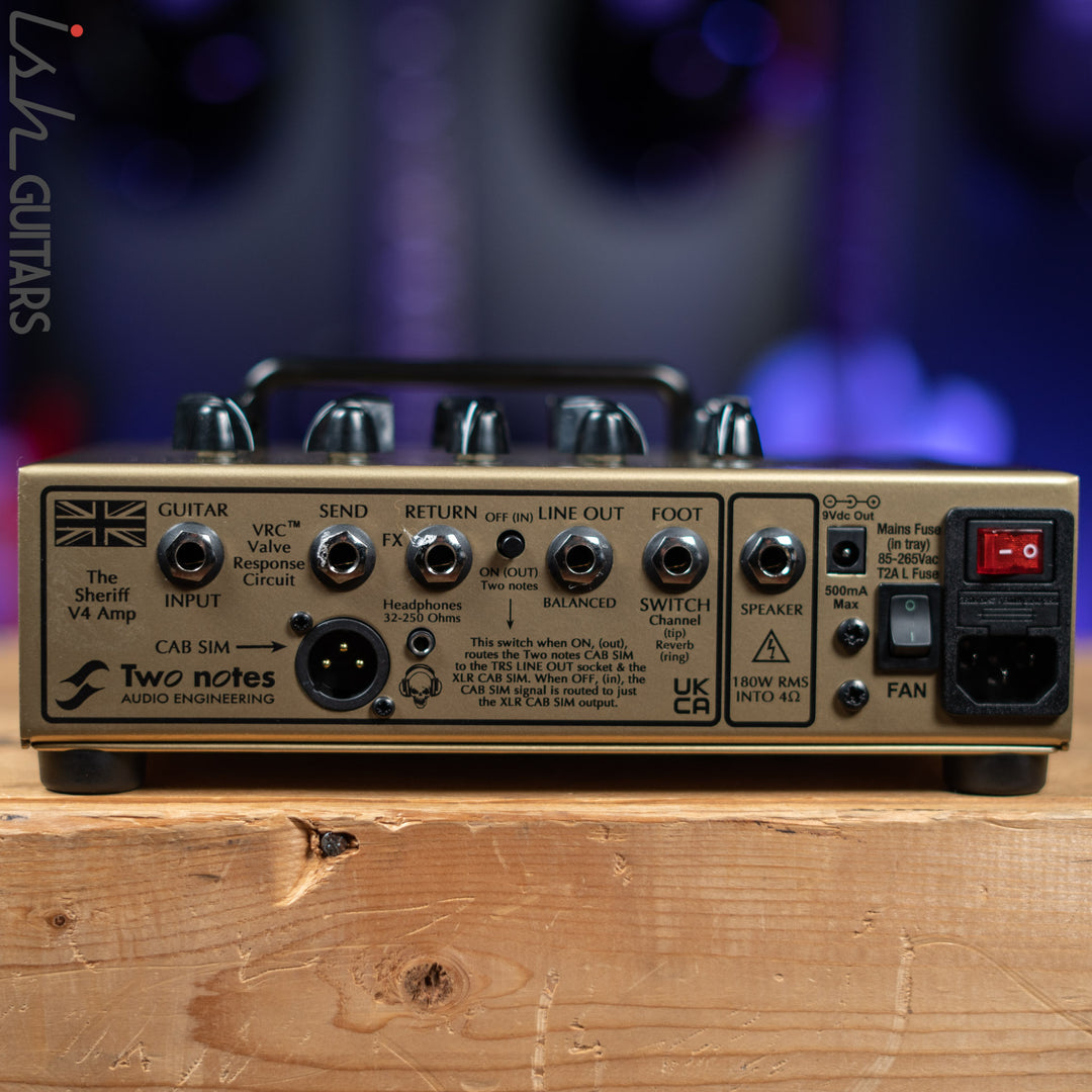 Victory V4 The Sheriff 180W Guitar Amp Pedal Demo