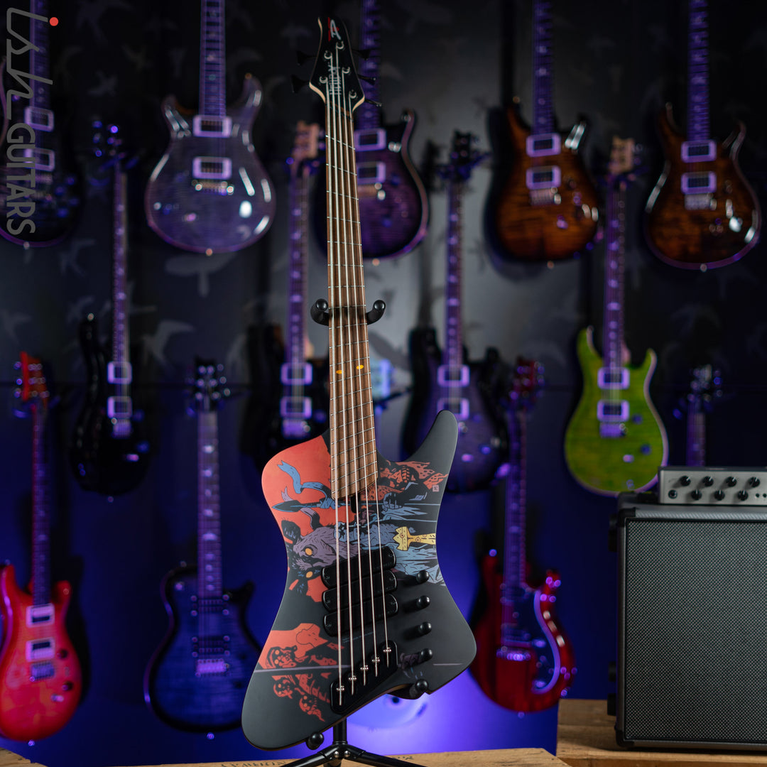 Dingwall D-Roc Standard 5-String Bass Hellboy Graphic