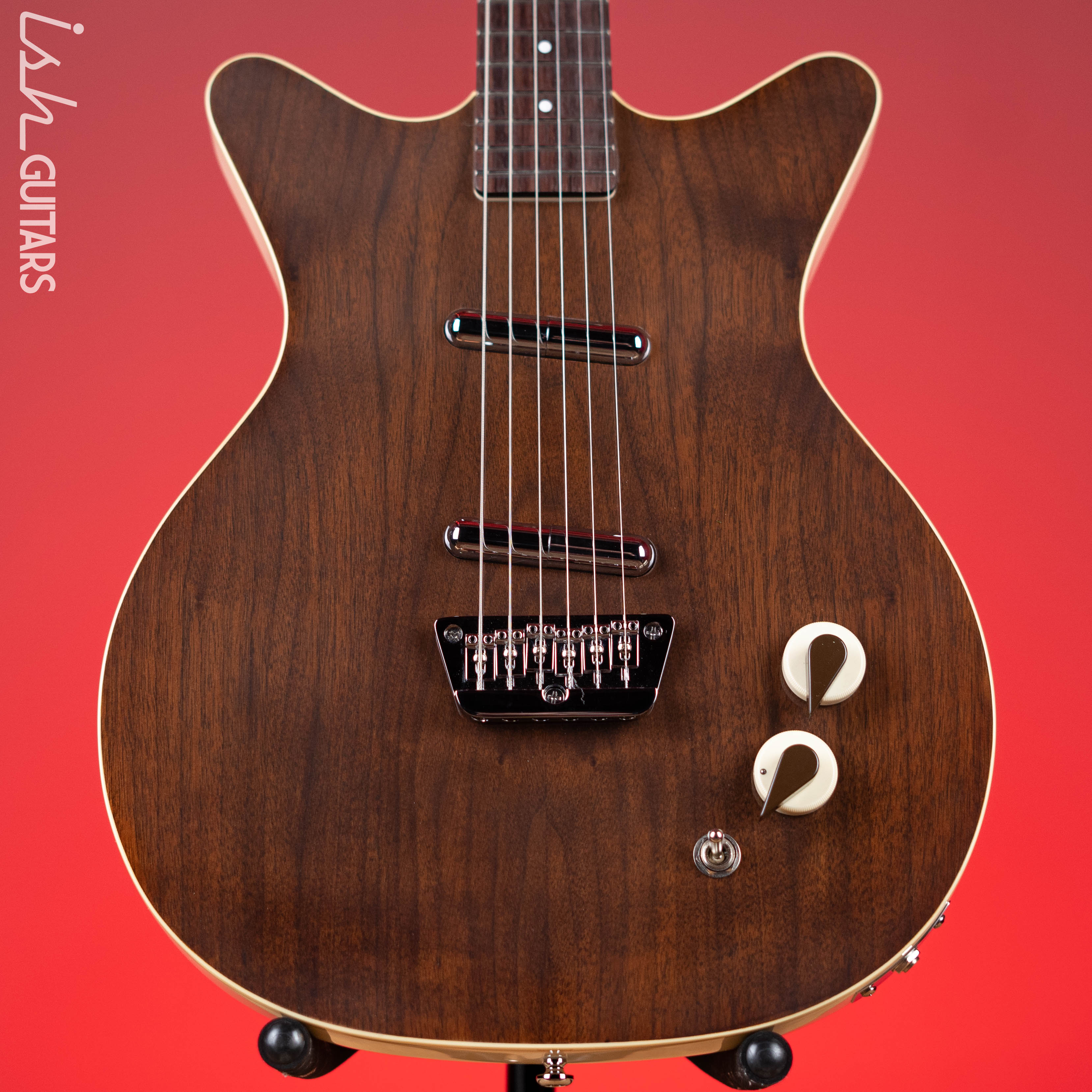 Danelectro '59 Electric Guitar Divine Dark Walnut – Ish Guitars
