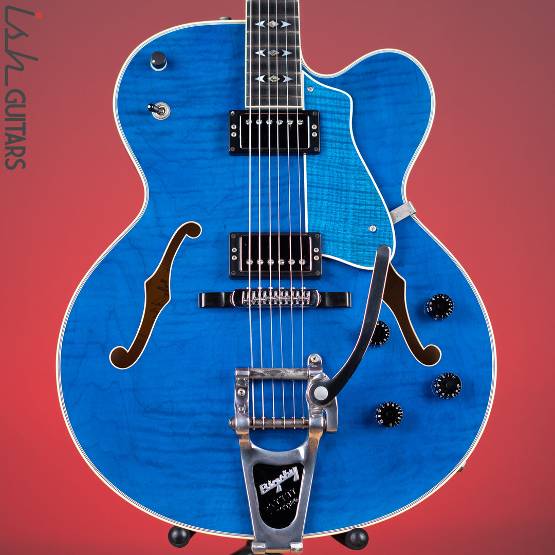 2005 Heritage H-550 David Paul Signature Translucent Blue