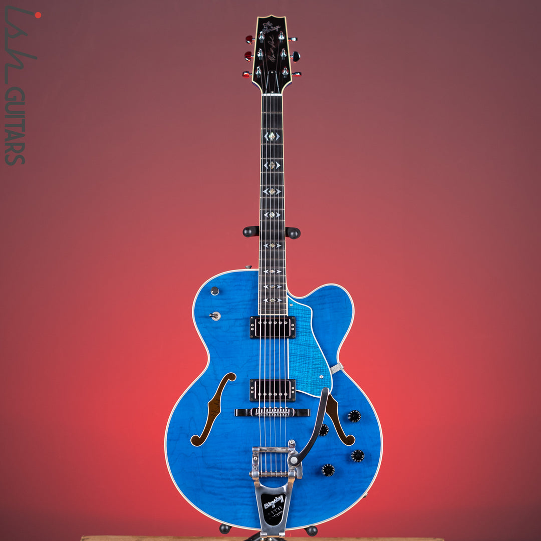 2005 Heritage H-550 David Paul Signature Translucent Blue
