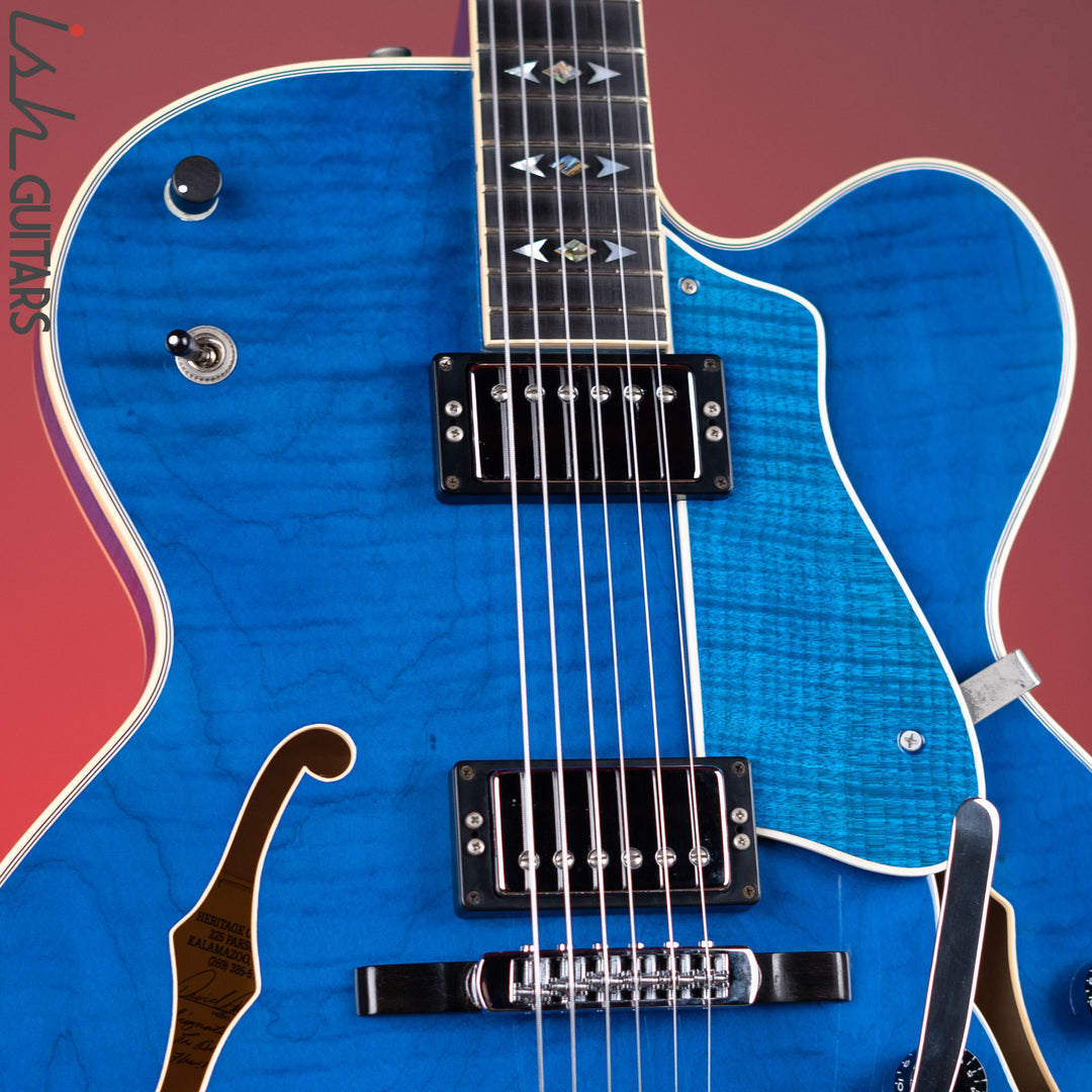 2005 Heritage H-550 David Paul Signature Translucent Blue