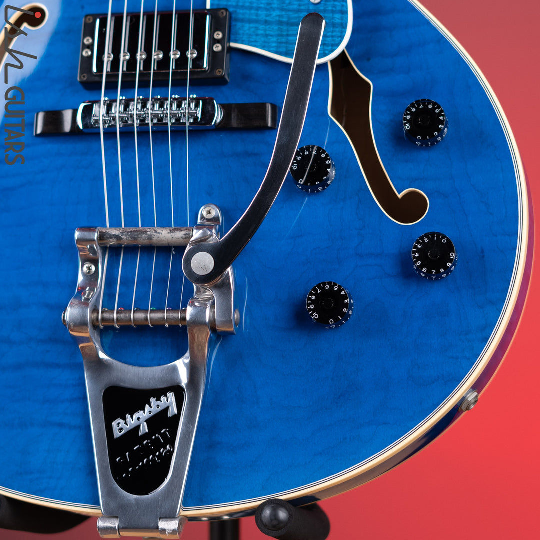 2005 Heritage H-550 David Paul Signature Translucent Blue
