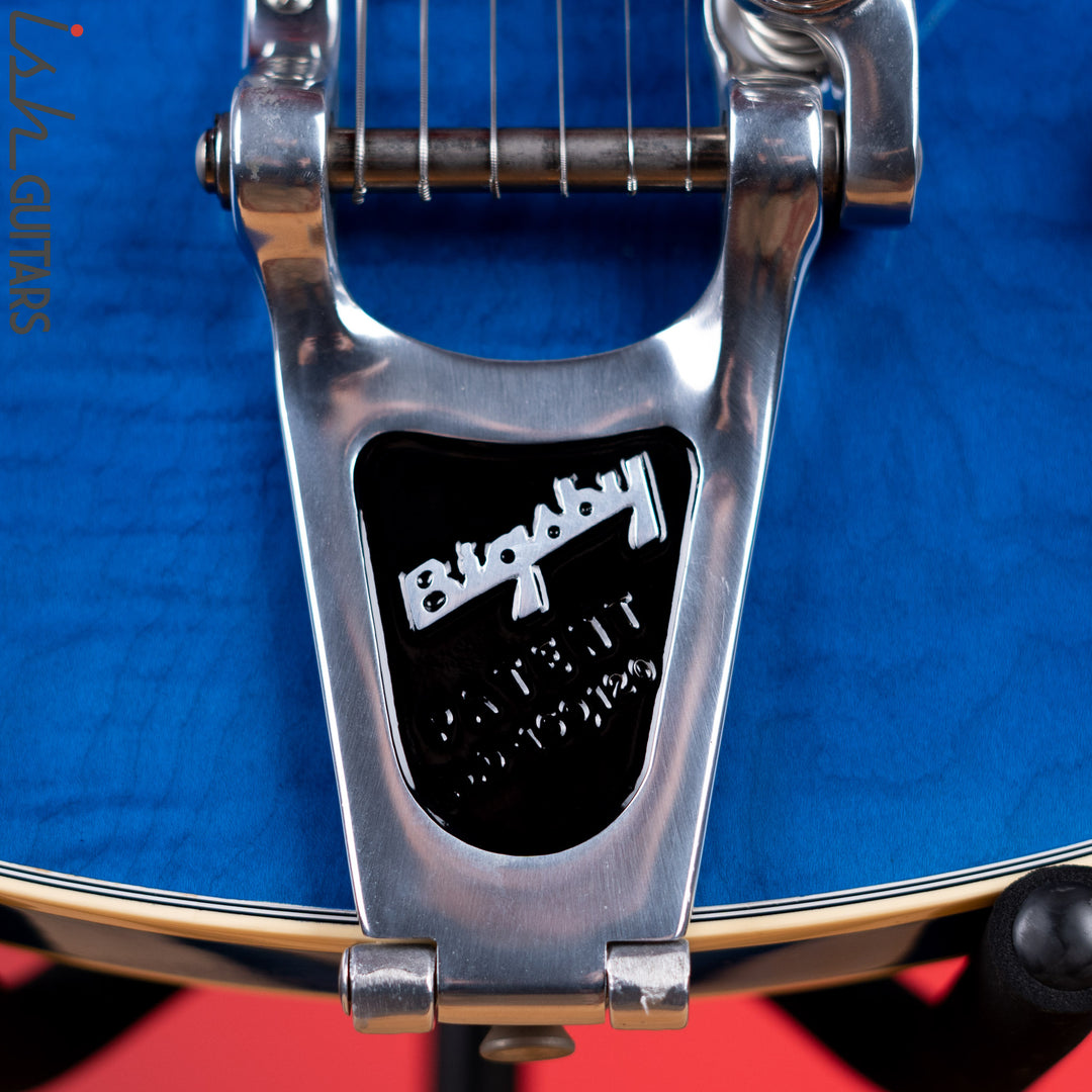 2005 Heritage H-550 David Paul Signature Translucent Blue