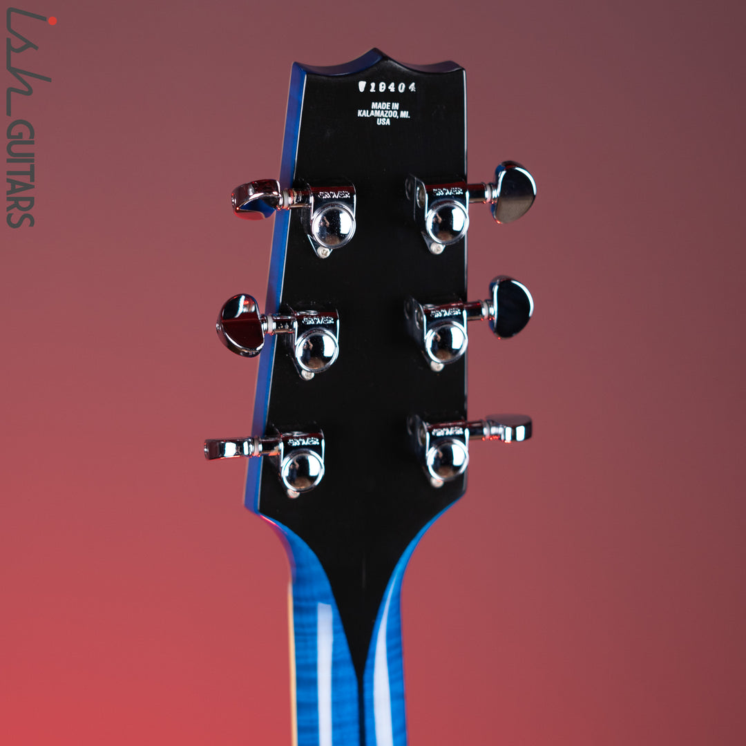 2005 Heritage H-550 David Paul Signature Translucent Blue