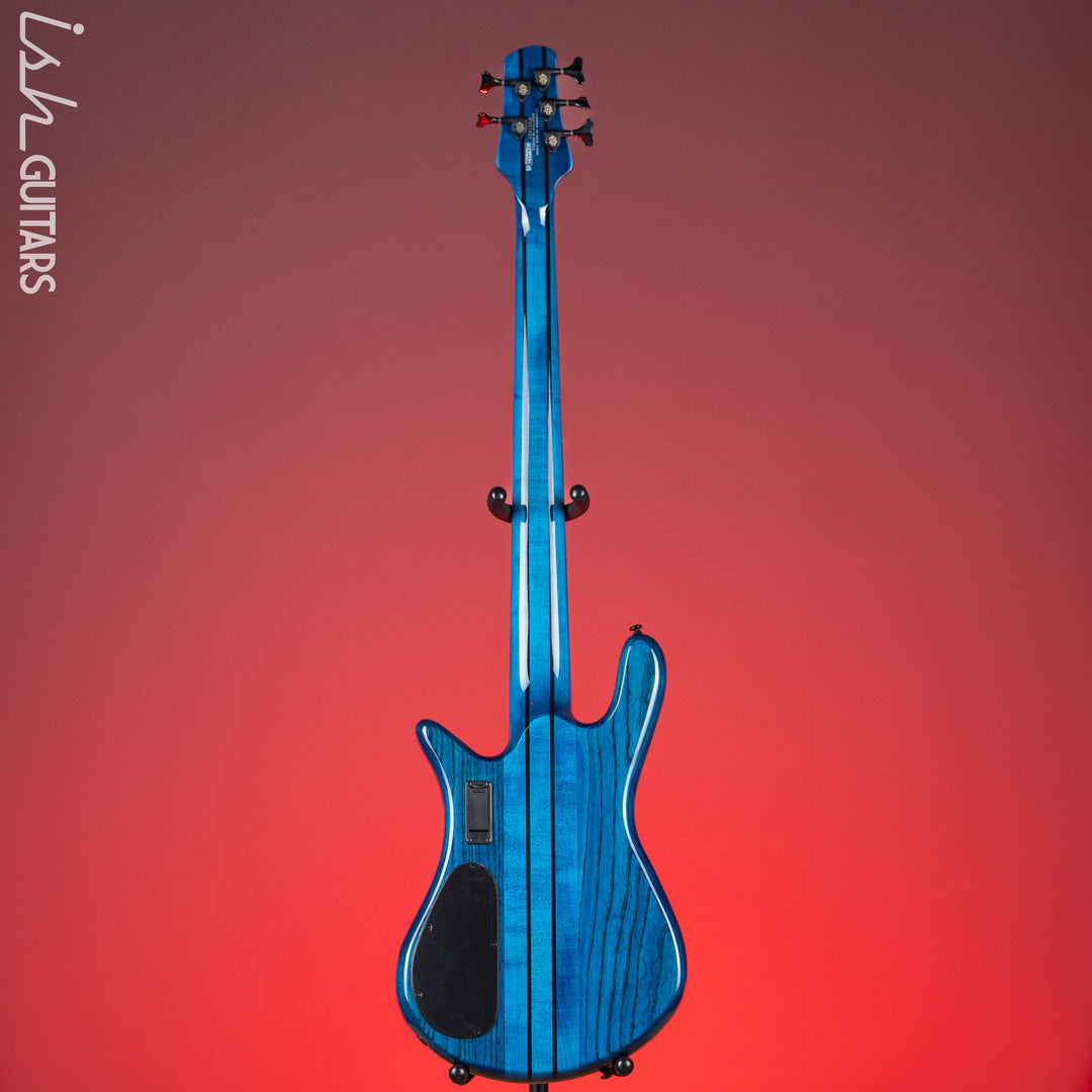 Spector NS Dimension 5 Multiscale Bass Black and Blue Gloss