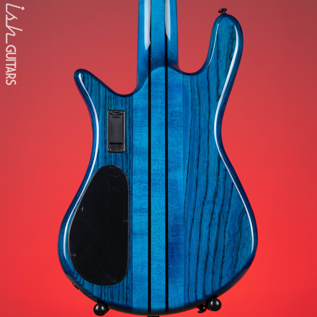 Spector NS Dimension 5 Multiscale Bass Black and Blue Gloss