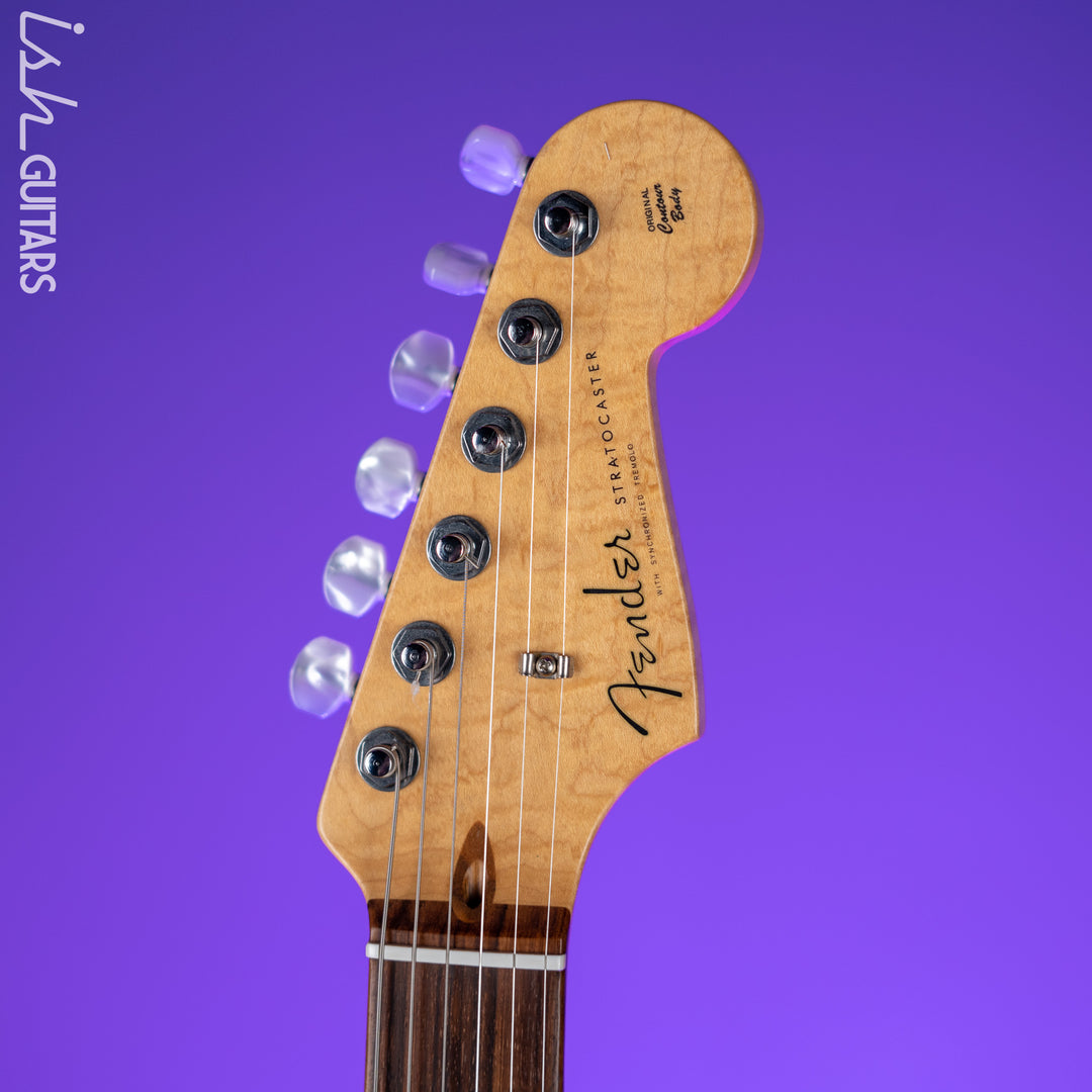 2012 Fender Custom Shop DLX Stratocaster Candy Red Quilt