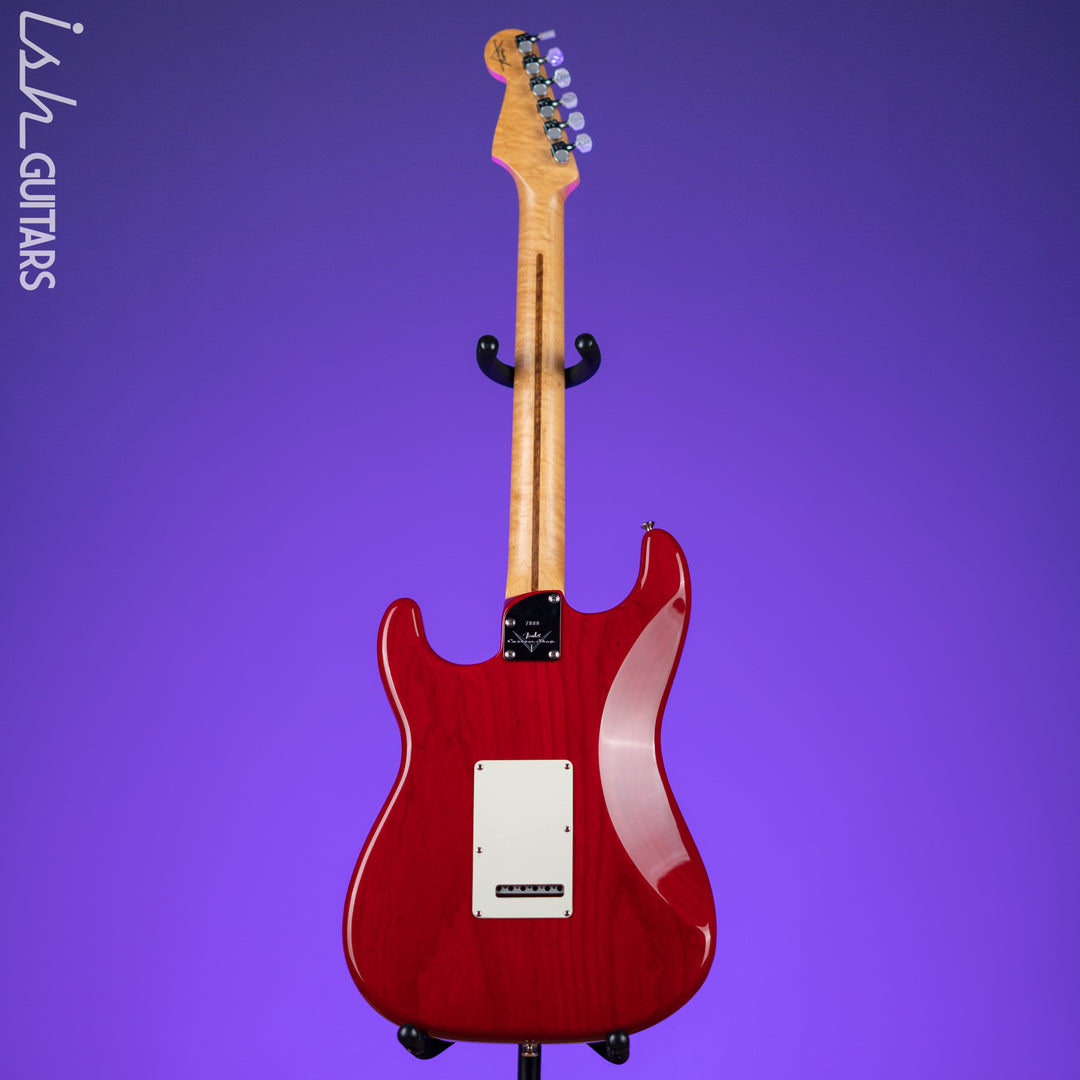 2012 Fender Custom Shop DLX Stratocaster Candy Red Quilt