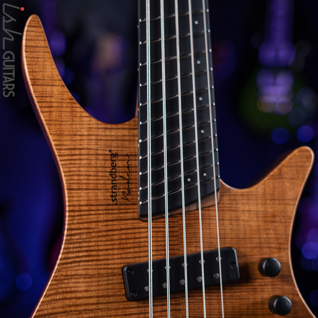 Strandberg Boden Bass Prog 5 Richlite Fretboard Brown
