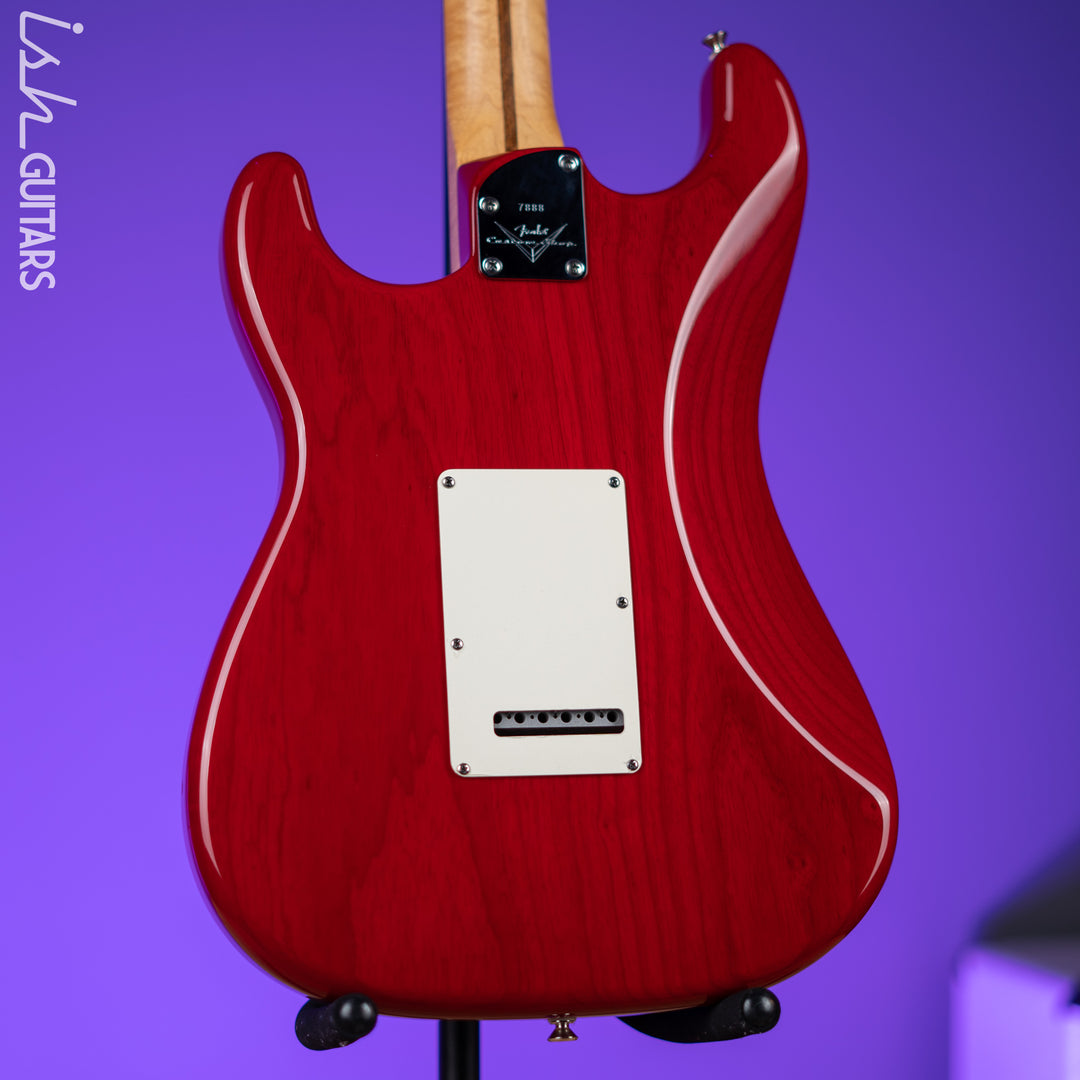 2012 Fender Custom Shop DLX Stratocaster Candy Red Quilt