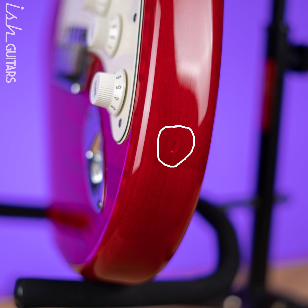 2012 Fender Custom Shop DLX Stratocaster Candy Red Quilt