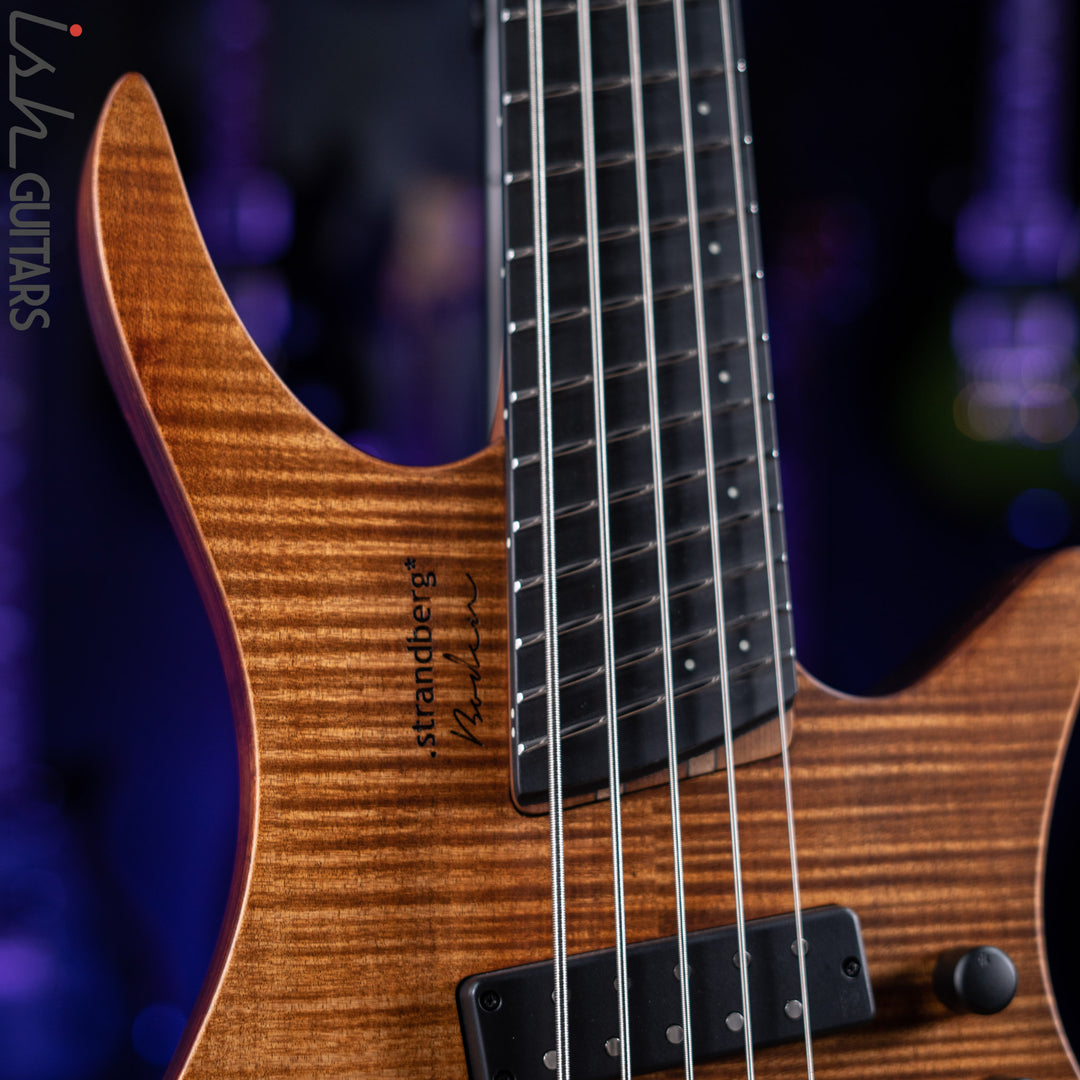 Strandberg Boden Bass Prog 5 Richlite Fretboard Brown