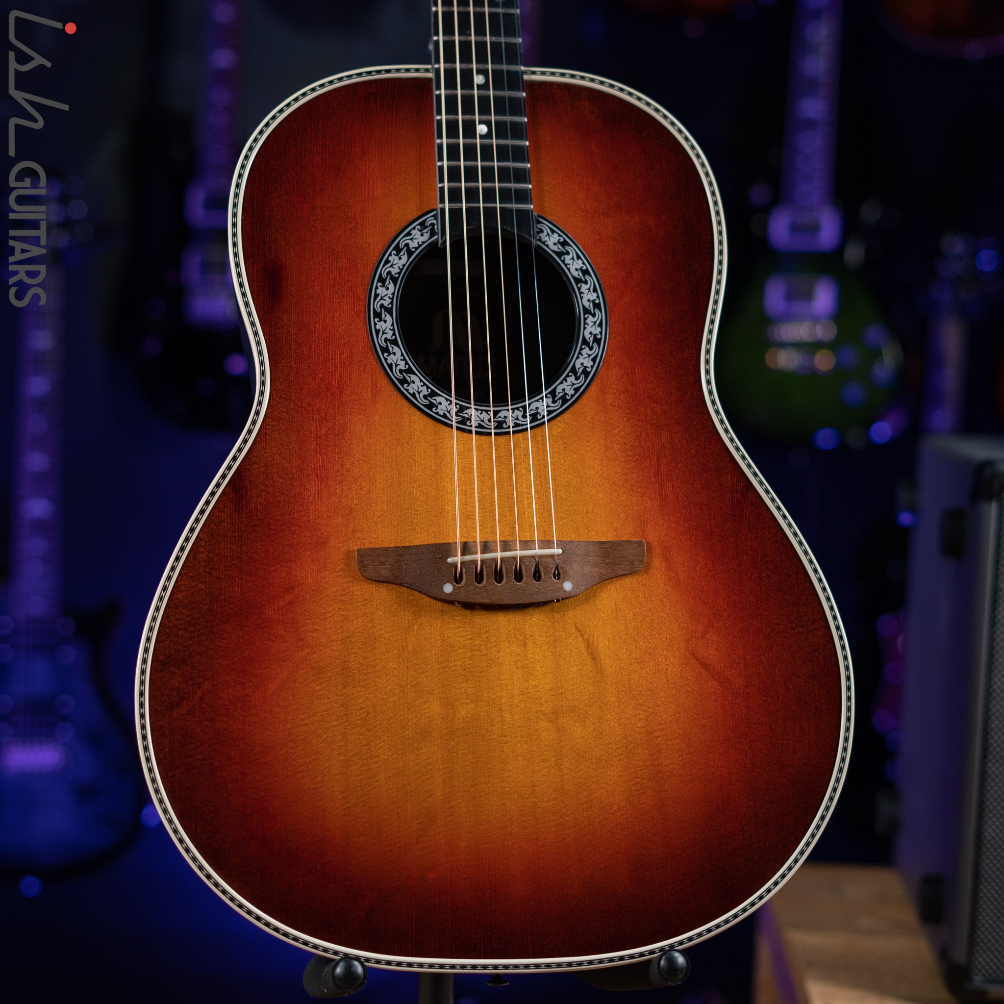 Matrix by Ovation 1132-1 1978年製？USA製 1978 Ovation Matrix 1132-1 Sunburst – Ish Guitars