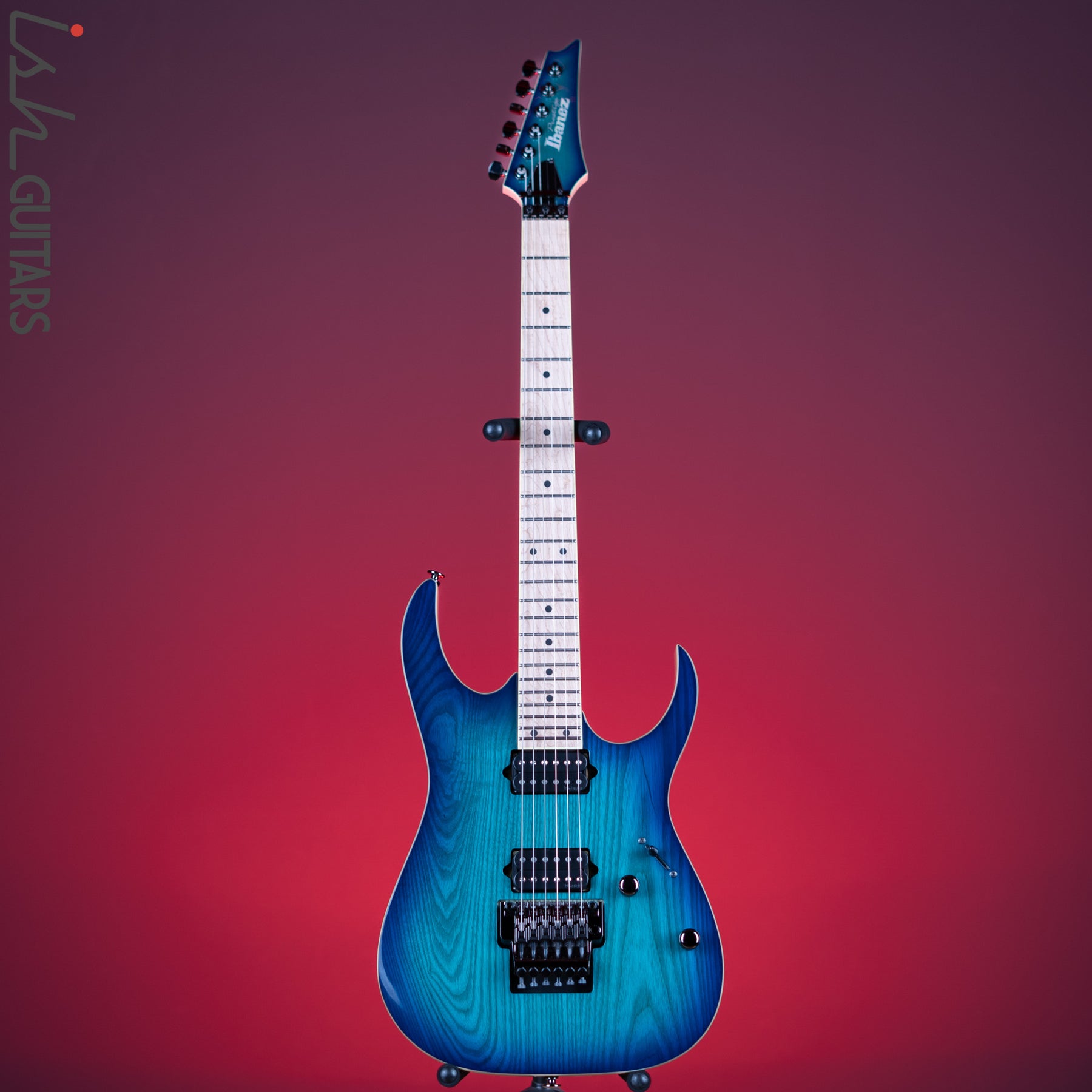 Ibanez RG652AHM Prestige Electric Guitar Nebula Green Burst – Ish