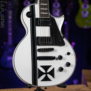 ESP LTD Iron Cross James Hetfield Signature Snow White Demo