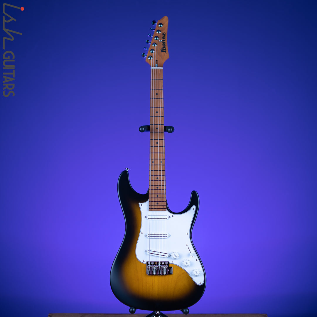 Ibanez ATZ100 Andy Timmons Signature Sunburst Flat Demo