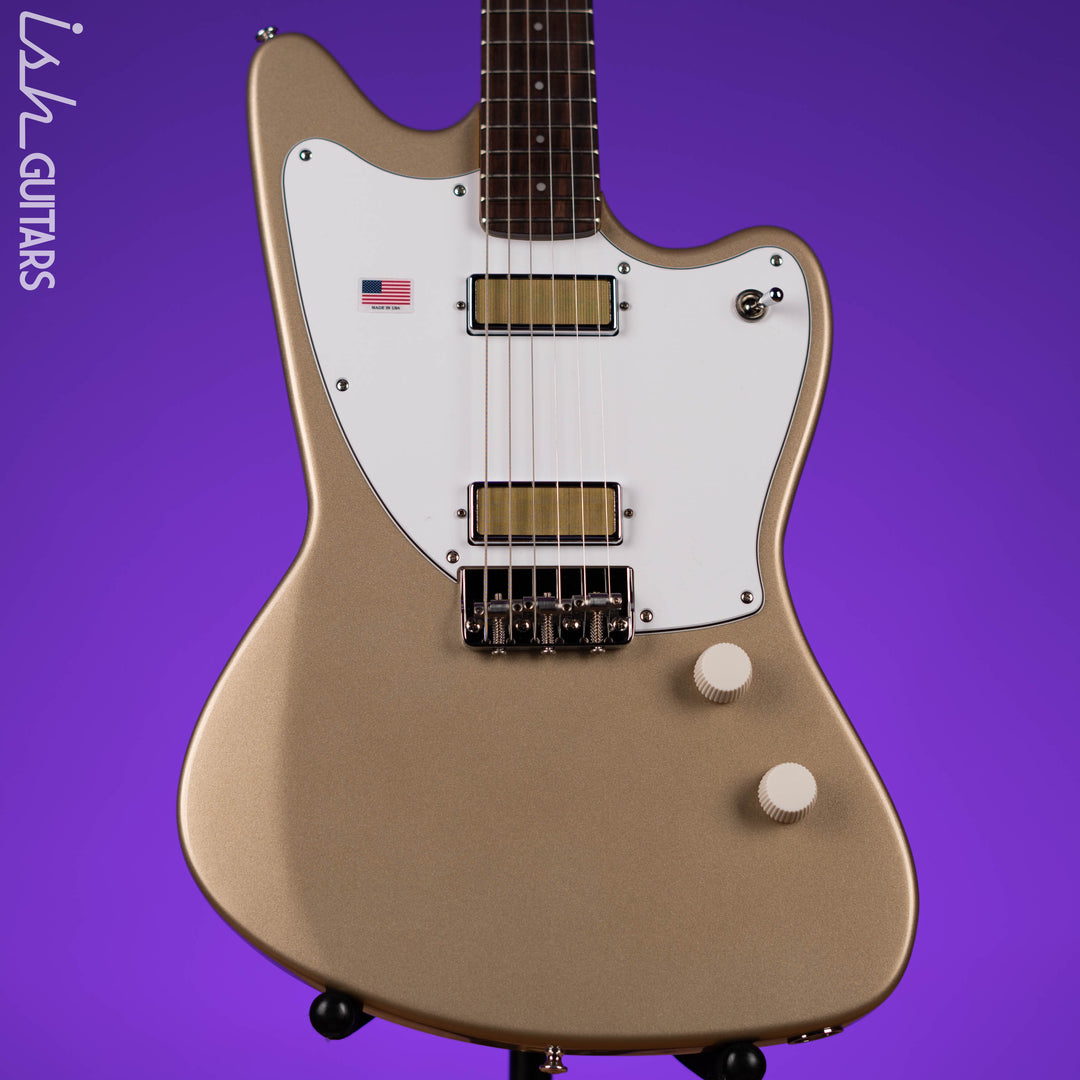 Harmony Silhouette Electric Guitar Champagne Demo