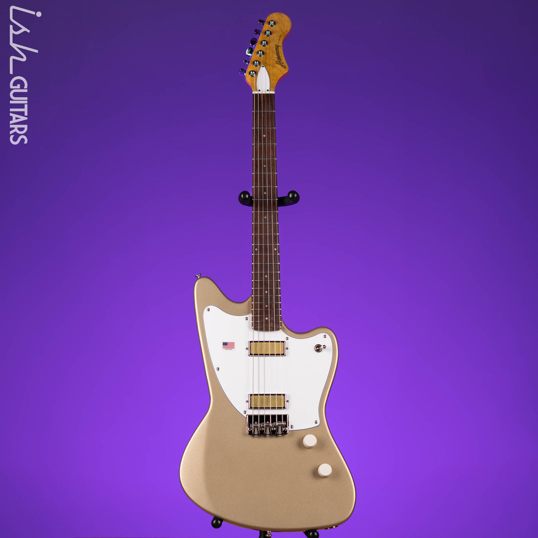 Harmony Silhouette Electric Guitar Champagne Demo