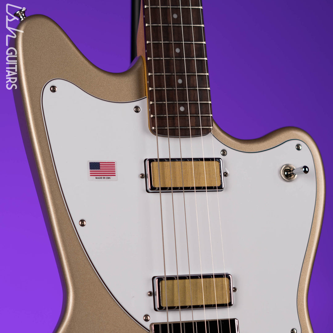 Harmony Silhouette Electric Guitar Champagne Demo
