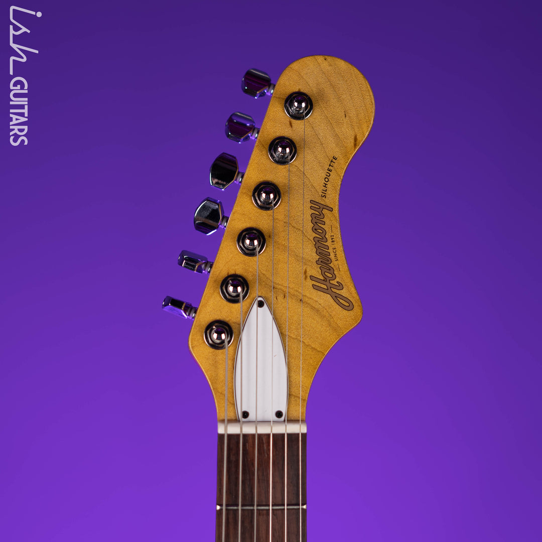 Harmony Silhouette Electric Guitar Champagne Demo