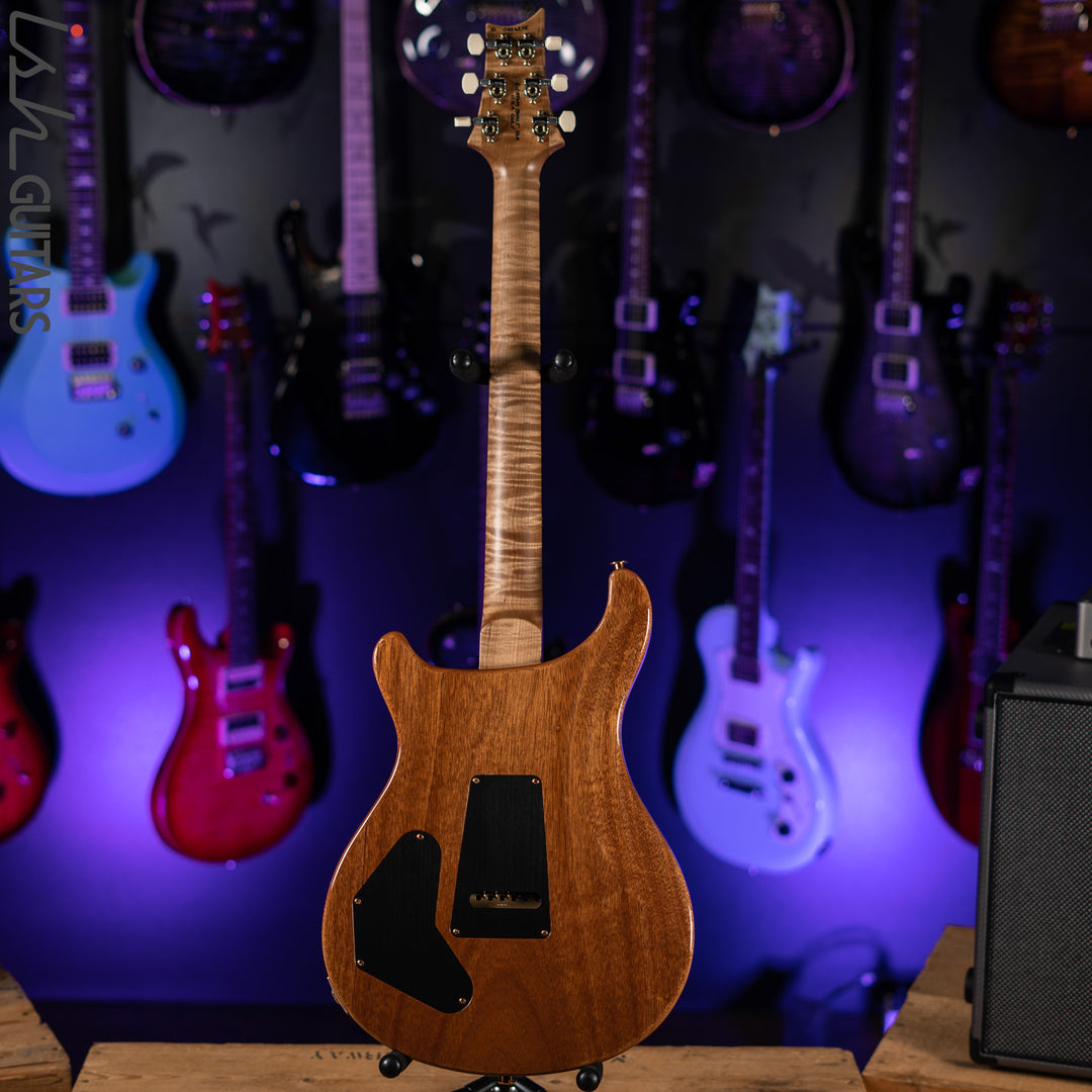 2021 PRS Wood Library DGT Figured Maple Neck Platinum Satin