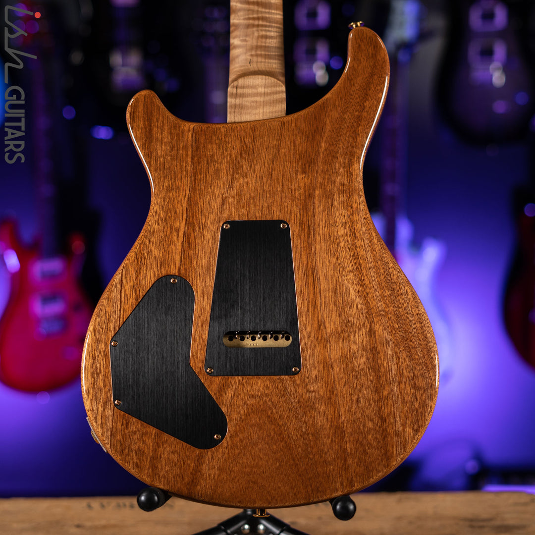 2021 PRS Wood Library DGT Figured Maple Neck Platinum Satin
