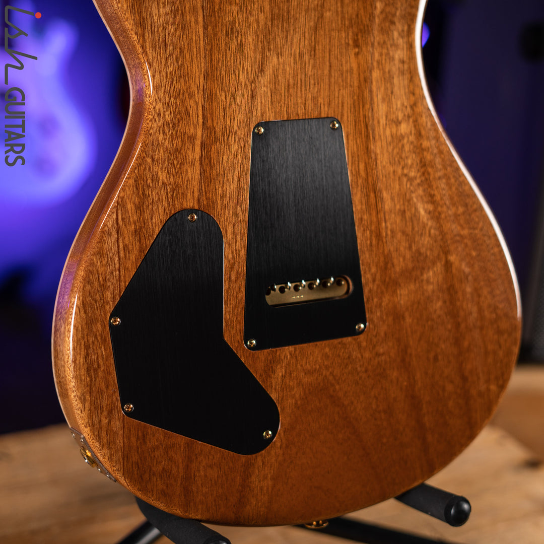 2021 PRS Wood Library DGT Figured Maple Neck Platinum Satin