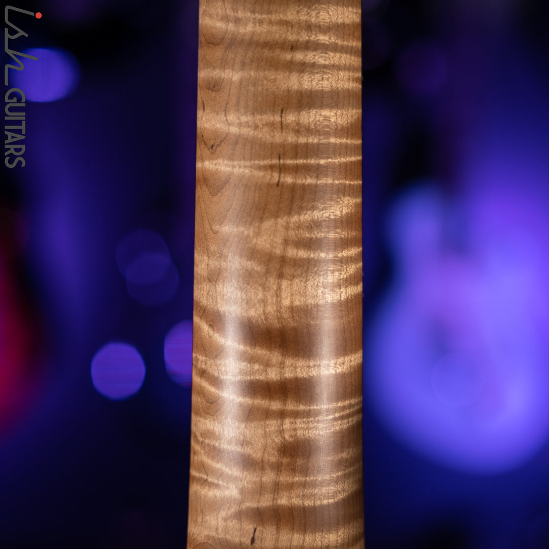 2021 PRS Wood Library DGT Figured Maple Neck Platinum Satin
