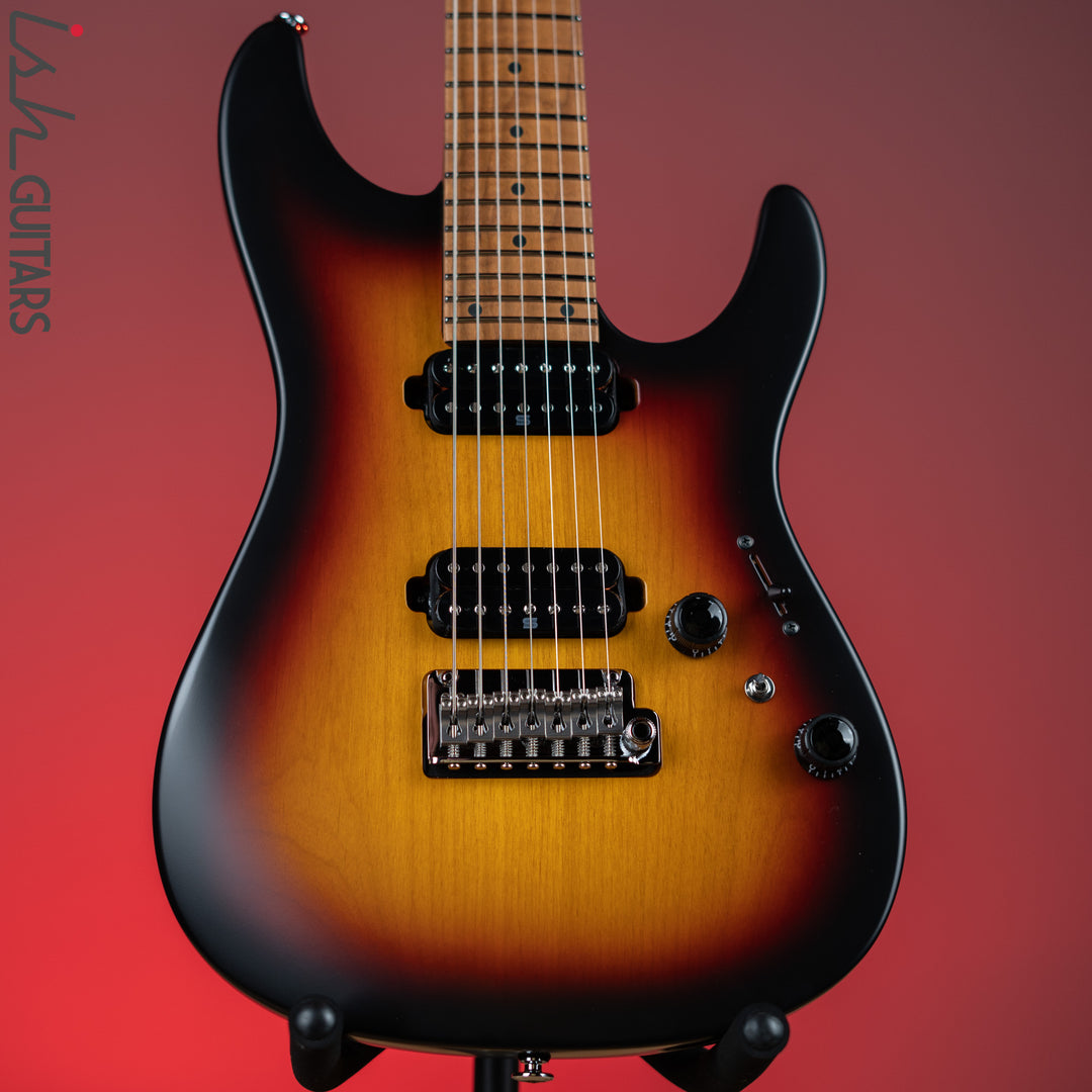 Ibanez Prestige AZ24027 7-String Tri Burst Fade Demo