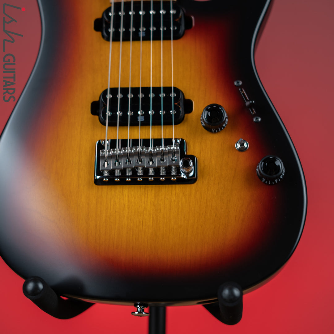 Ibanez Prestige AZ24027 7-String Tri Burst Fade Demo