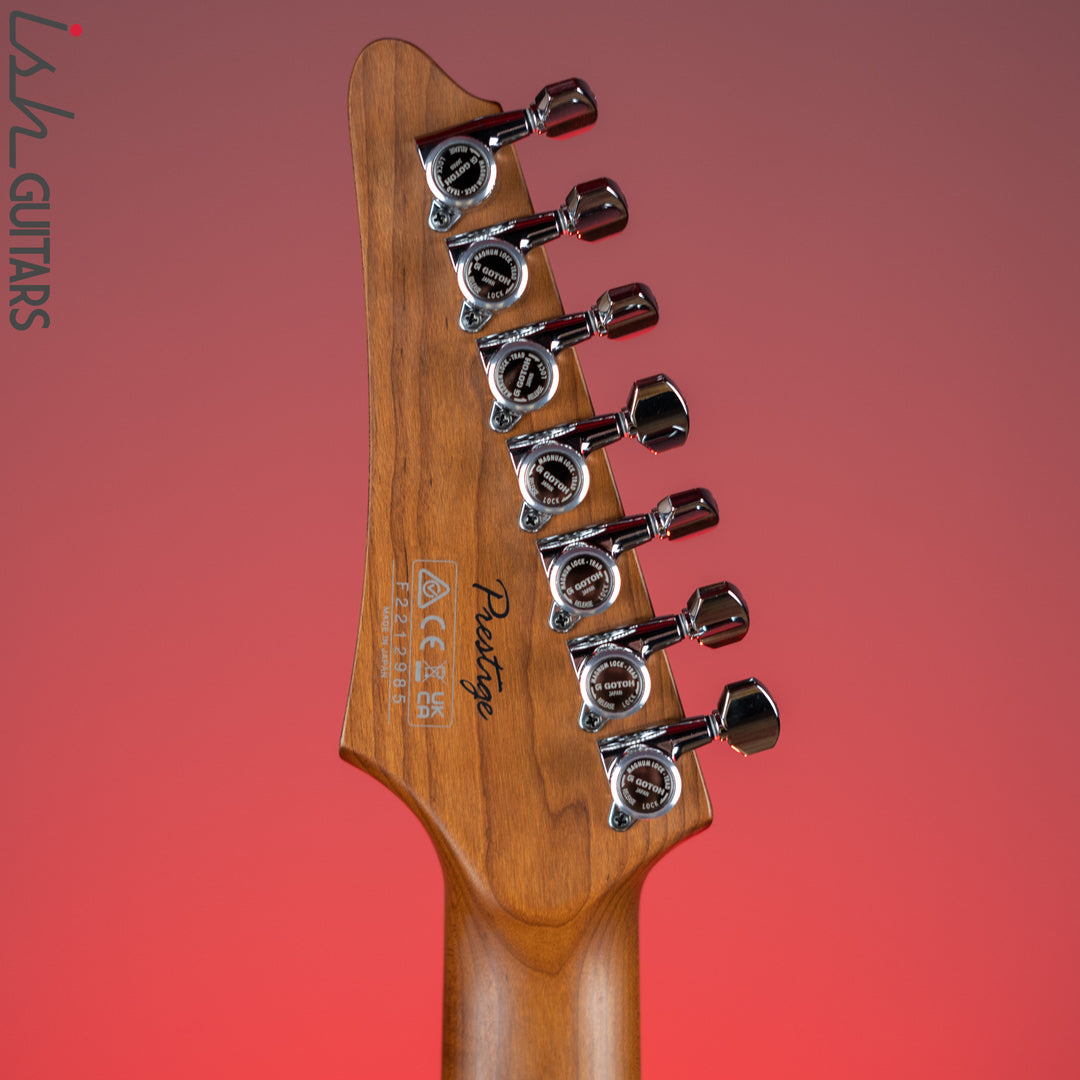 Ibanez Prestige AZ24027 7-String Tri Burst Fade Demo