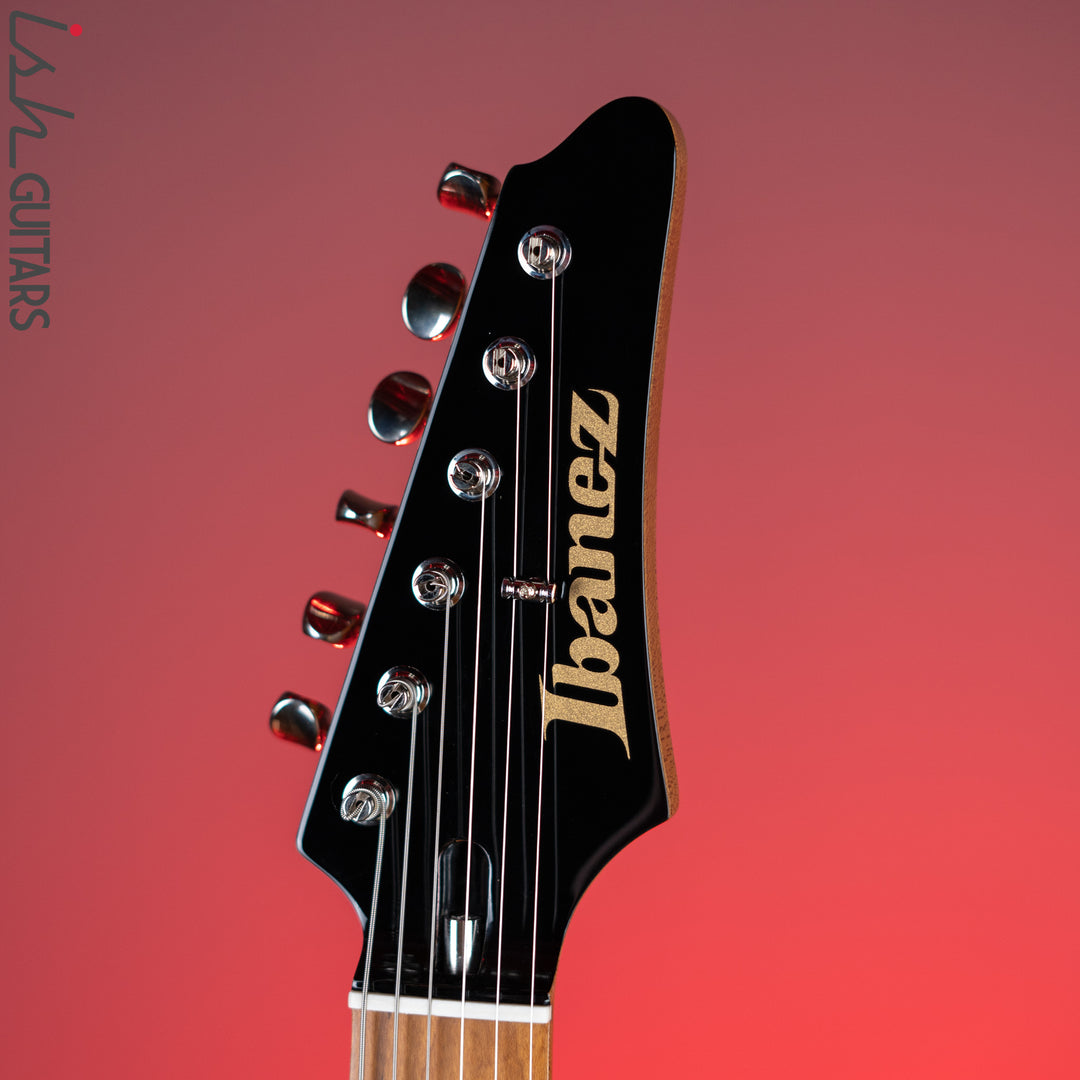 2022 Ibanez Prestige FLATV1 Josh Smith Signature Black