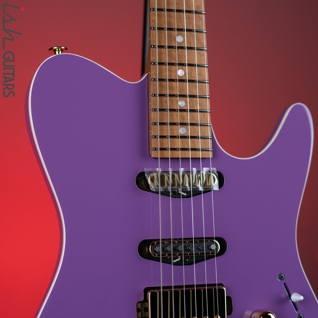 Ibanez Prestige LB1 Lari Basilio Signature Guitar Violet Demo