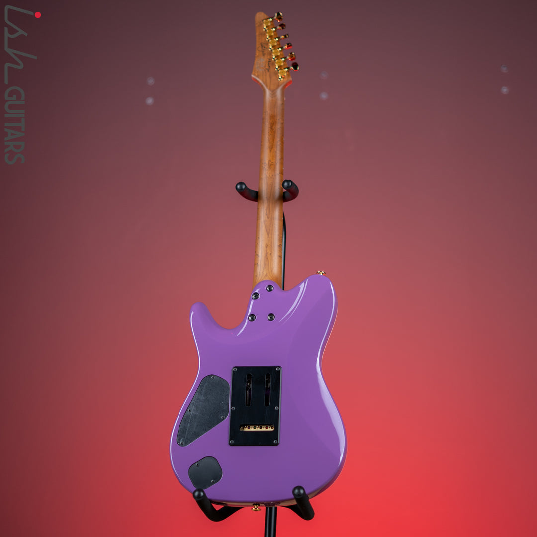Ibanez Prestige LB1 Lari Basilio Signature Guitar Violet Demo
