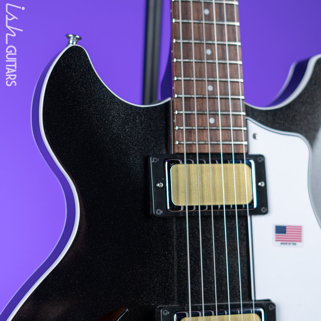 Harmony Standard Comet Electric Guitar Space Black – Ish Guitars