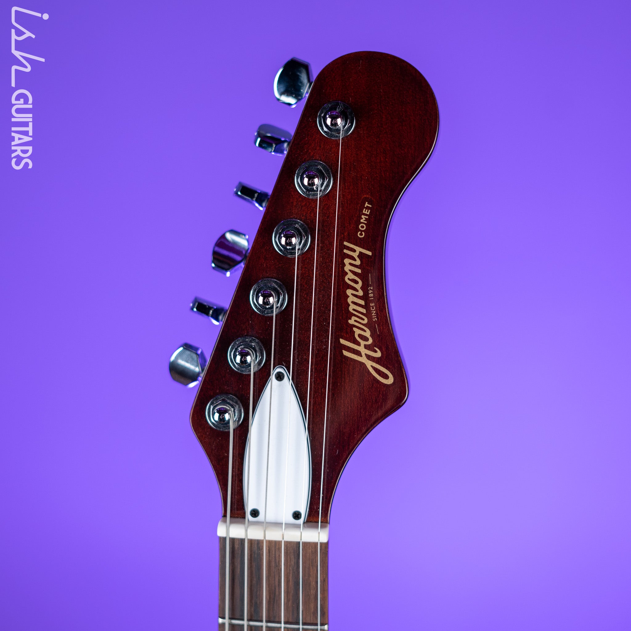 Harmony Standard Comet Electric Guitar Space Black – Ish Guitars