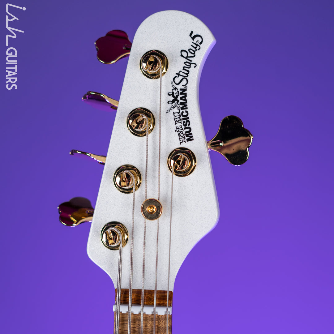 Ernie Ball Music Man BFR StingRay Special 5 HH 5-String Bass Crescendo White