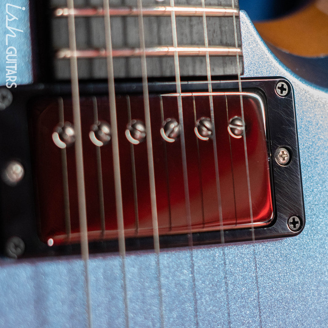 2022 PRS Wood Library DGT Frost Blue Metallic