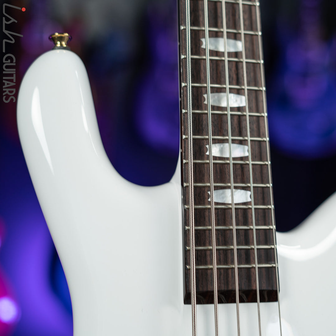Spector Euro 5 Classic 5-String Bass White Gloss Demo