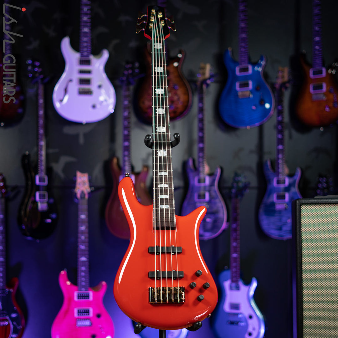 Spector Euro 5 Classic 5-String Bass Red Gloss Demo