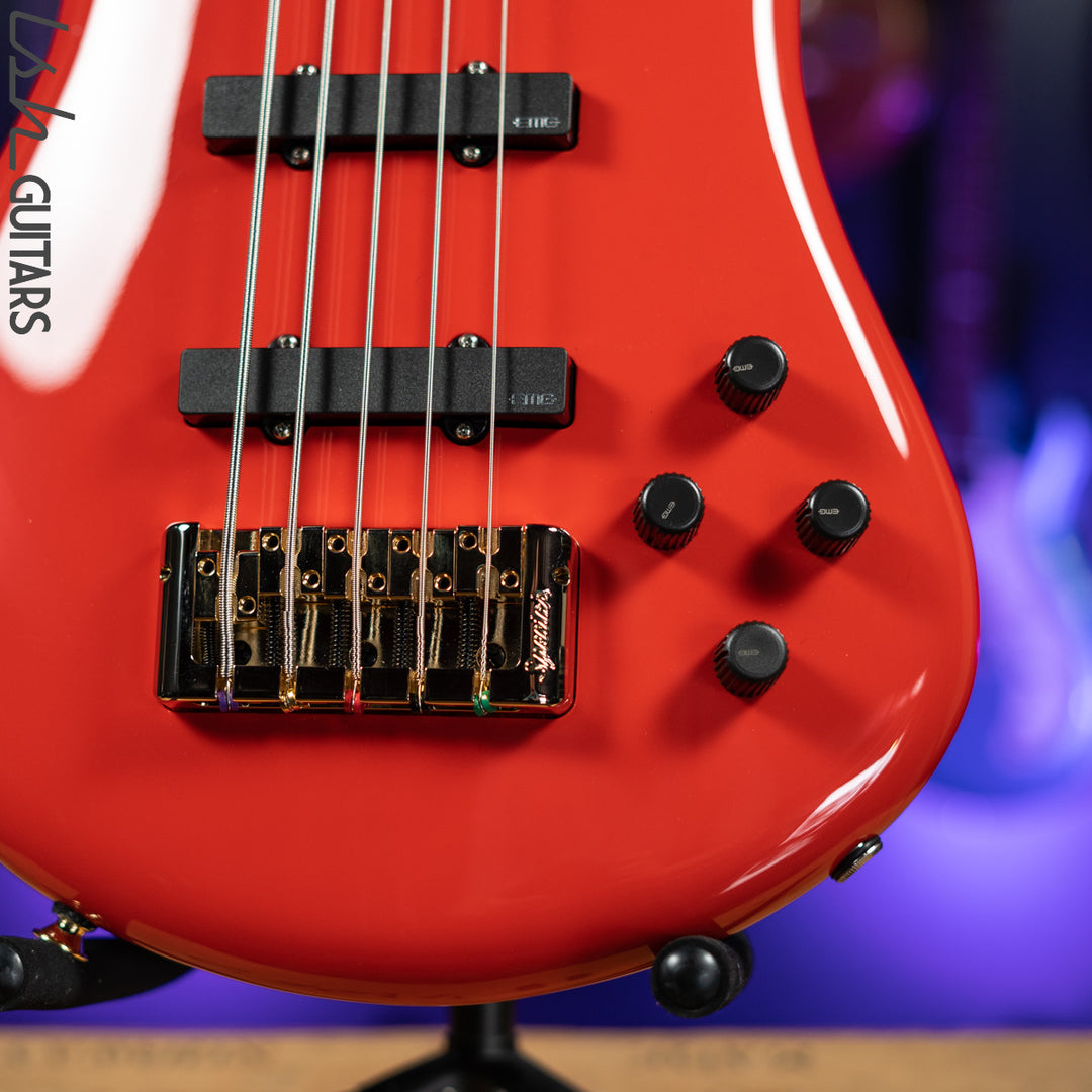 Spector Euro 5 Classic 5-String Bass Red Gloss Demo