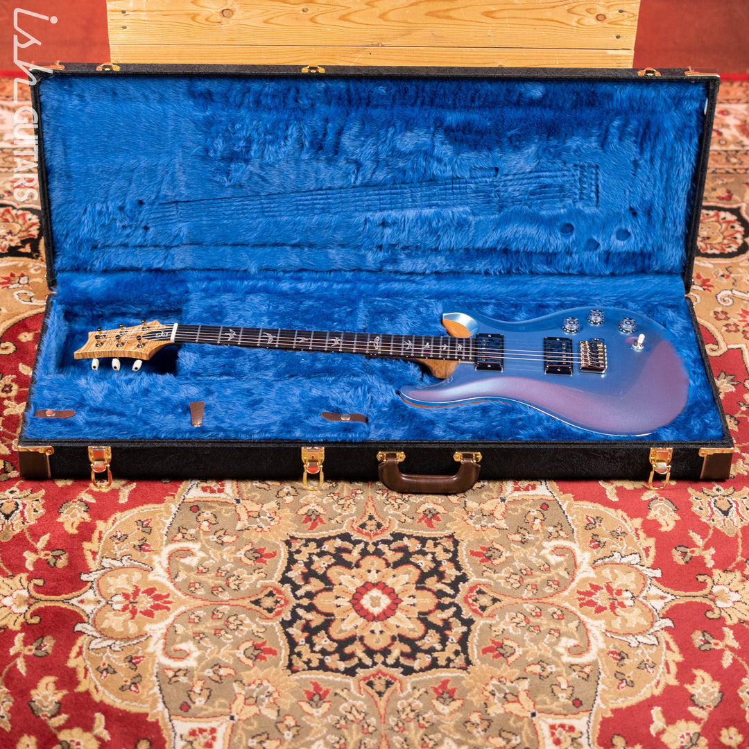 2022 PRS Wood Library DGT Frost Blue Metallic