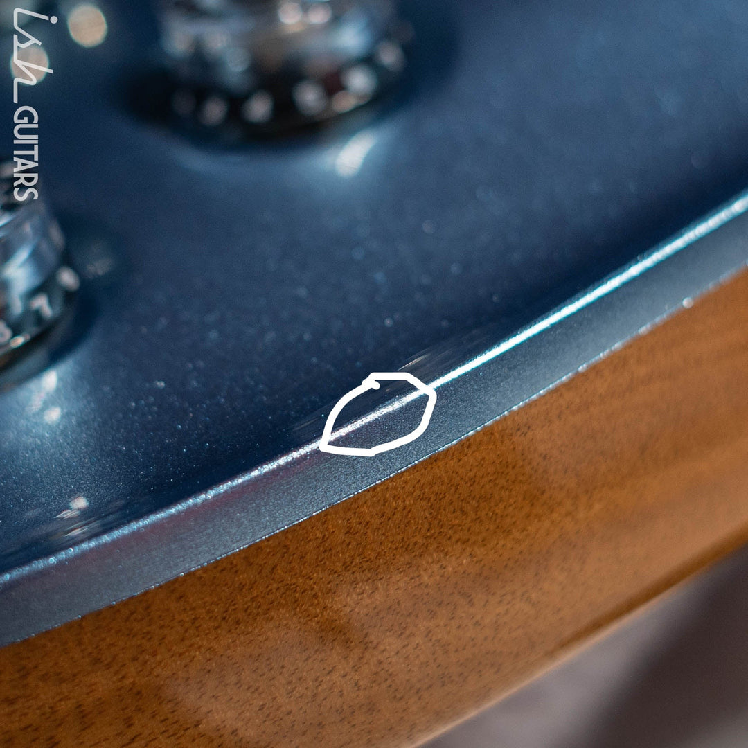 2022 PRS Wood Library DGT Frost Blue Metallic