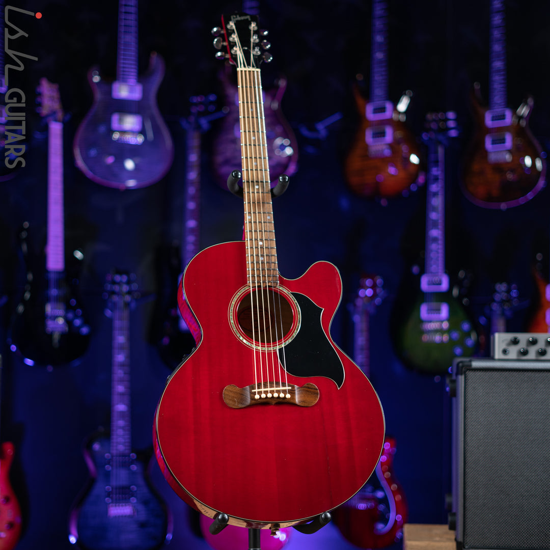 1998 Gibson EC-10 Acoustic-Electric Guitar Standard Cherry