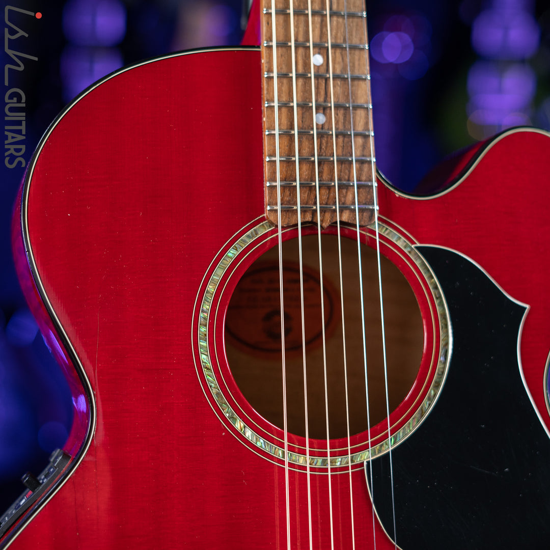 1998 Gibson EC-10 Acoustic-Electric Guitar Standard Cherry