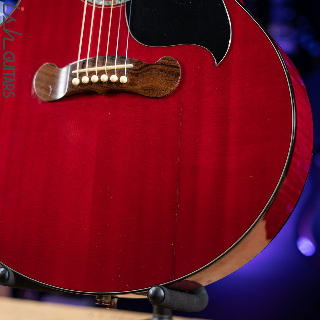 1998 Gibson EC-10 Acoustic-Electric Guitar Standard Cherry