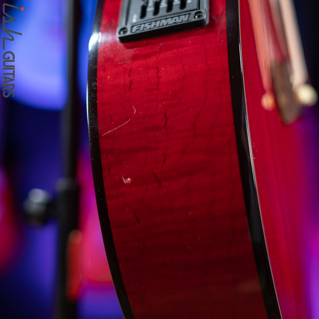 1998 Gibson EC-10 Acoustic-Electric Guitar Standard Cherry