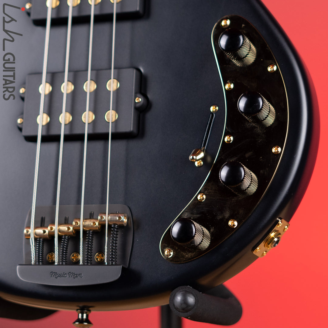 2021 Ernie Ball Music Man BFR Kingpin Stingray HH Matte Black
